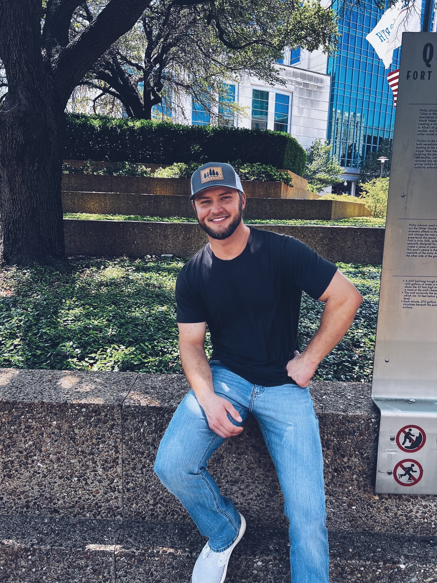 Nikolai Jordan wearing a cap, pictured for Sparkwicket’s founder story